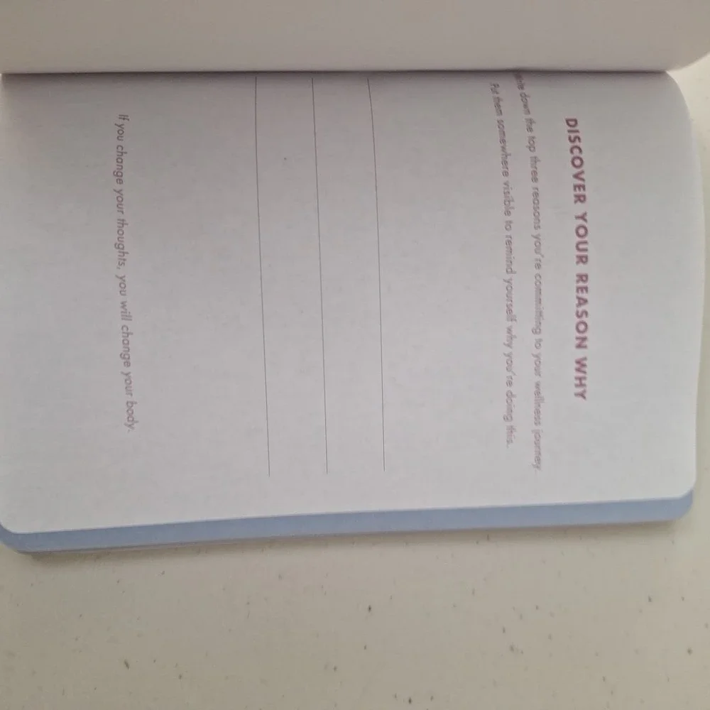 Guided FITNESS JOURNAL Softback Weekly Planner Undated Log Book Gym Food NEW
